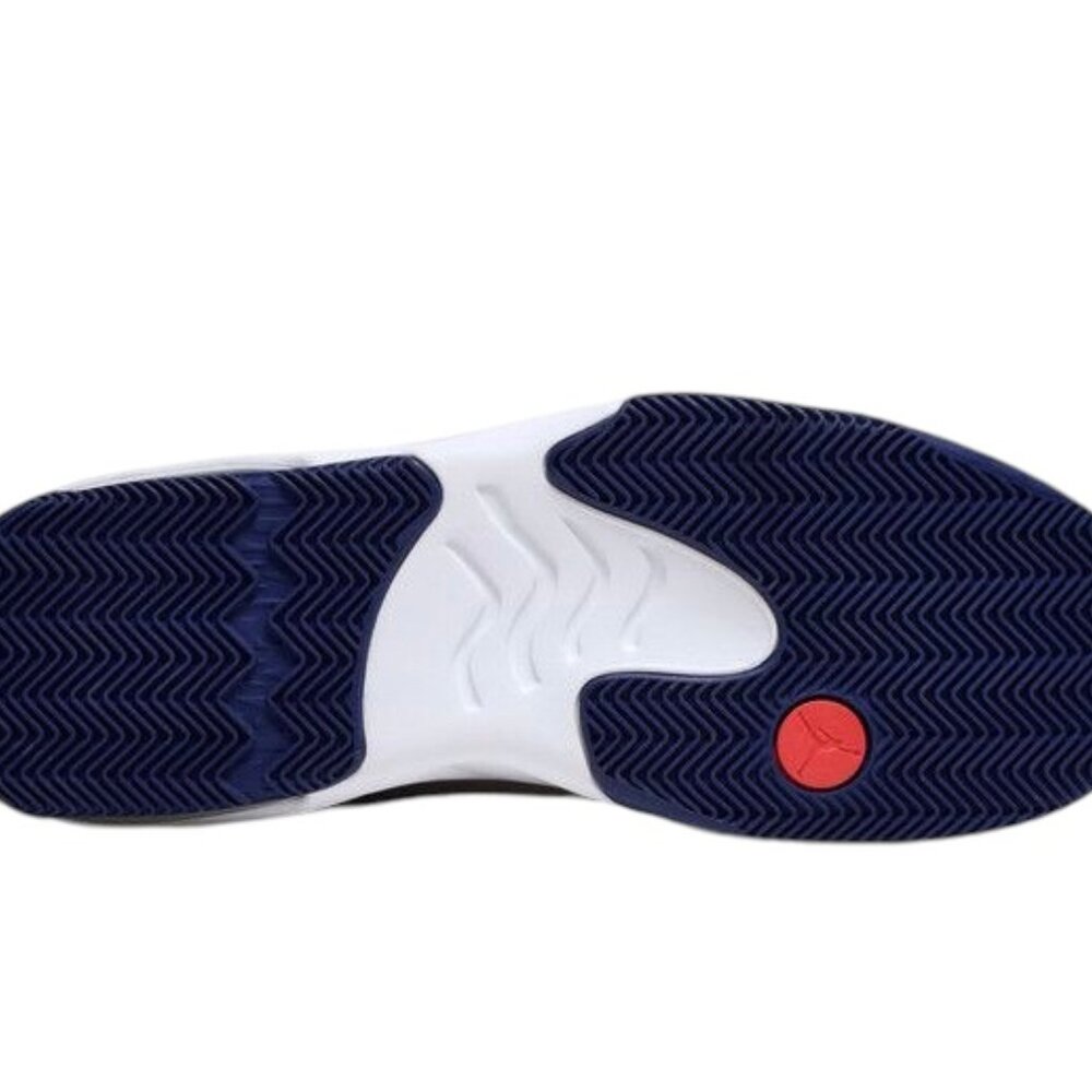 Air Jordan Max Aura 2 Mens Basketball Shoes Grey/Red/White CK6636 004 (NEW) - Picture 7 of 8